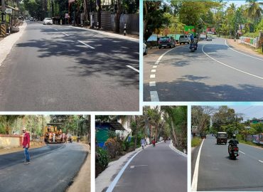 Five roads in Kottayam with modern standards