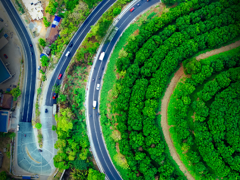 Kozhikode Palakkad National Highway has been completed from Nattukal to Thanav