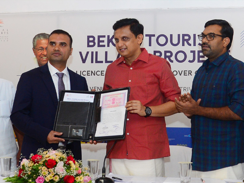 Bekal Tourism Village Project: Kerala Tourism has signed an agreement with Morex Group