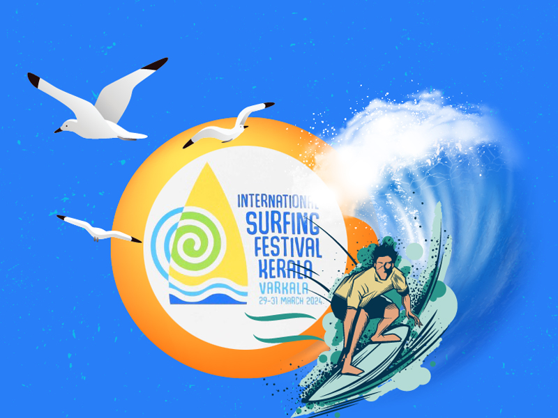 International Surfing Festival in Varkala from March 29