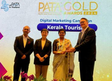 PATA Gold Award for Digital Marketing Campaign for Kerala Tourism