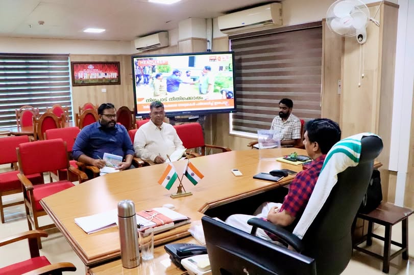 Discussions were held today with the regional officer of the National Highways Development Authority.
