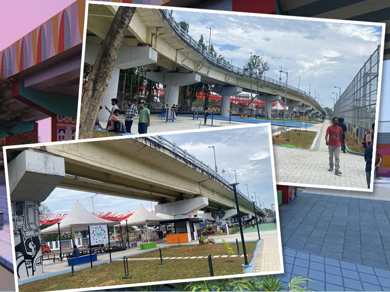 'V' parks to be built under flyovers across the state: Approval given to three projects